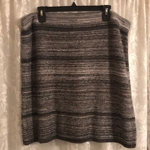 Ann Taylor Loft stretch knit skirt, size XL